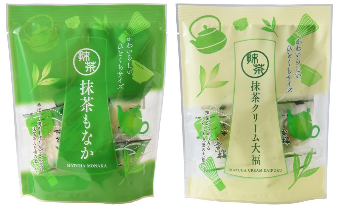 【製造事業本部】『抹茶もなか』『抹茶クリーム大福』1月16日発売！